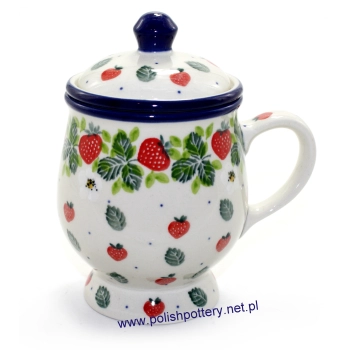 Kubek do ziół 0,3L dek. 2709X Truskawki